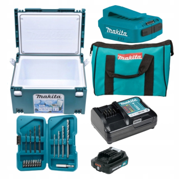 Wkrętarka akumulator Makita DF333DWAX6 12V zestaw