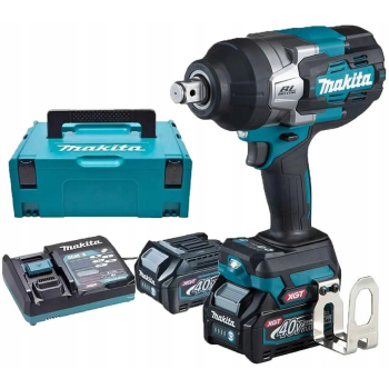 Klucz udarowy Makita TW008GM201 zestaw 2x40V ładowarka DC40RA 1/2" 730 Nm