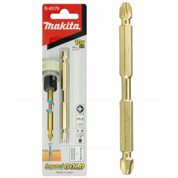 PODWÓJNA KOŃCÓWKA WKRĘTAKOWA Makita PH3 90MM B-45179