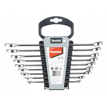 MAKITA ZESTAW KLUCZY PŁASKO-OCZKOWYCH 9 SZT. B-65539