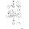 Nóż tnący Makita ELM4620 ELM4621 EM462 YA00000741 46cm