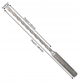 WIERTŁO DO BETONU SDS+ 6x260MM MAKITA B-47357